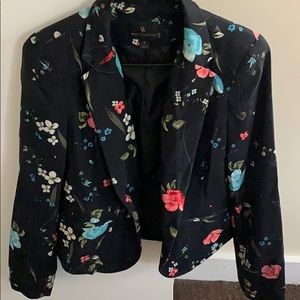 Worthington Floral Print Blazer